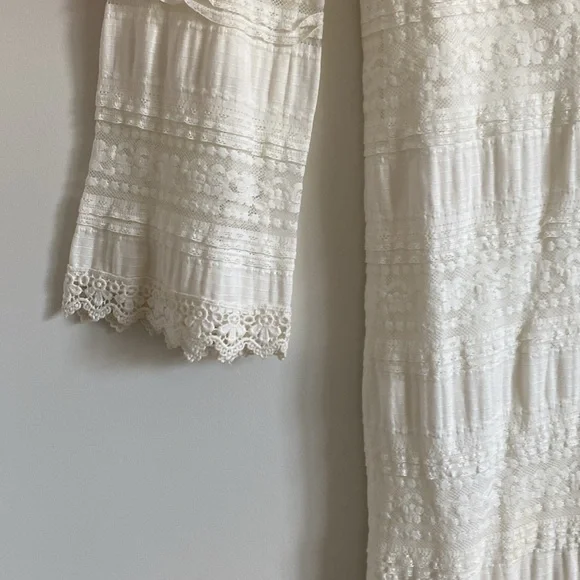 Boho Lace Dress - Bridal - Picture 6 of 9